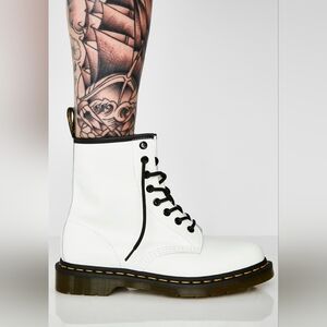 Dr. Martens 1460 White Eye Boots 9